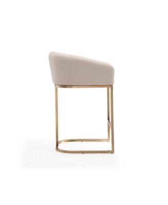 Louvre 3-Piece Leatherette Upholstered Counter Stool Set