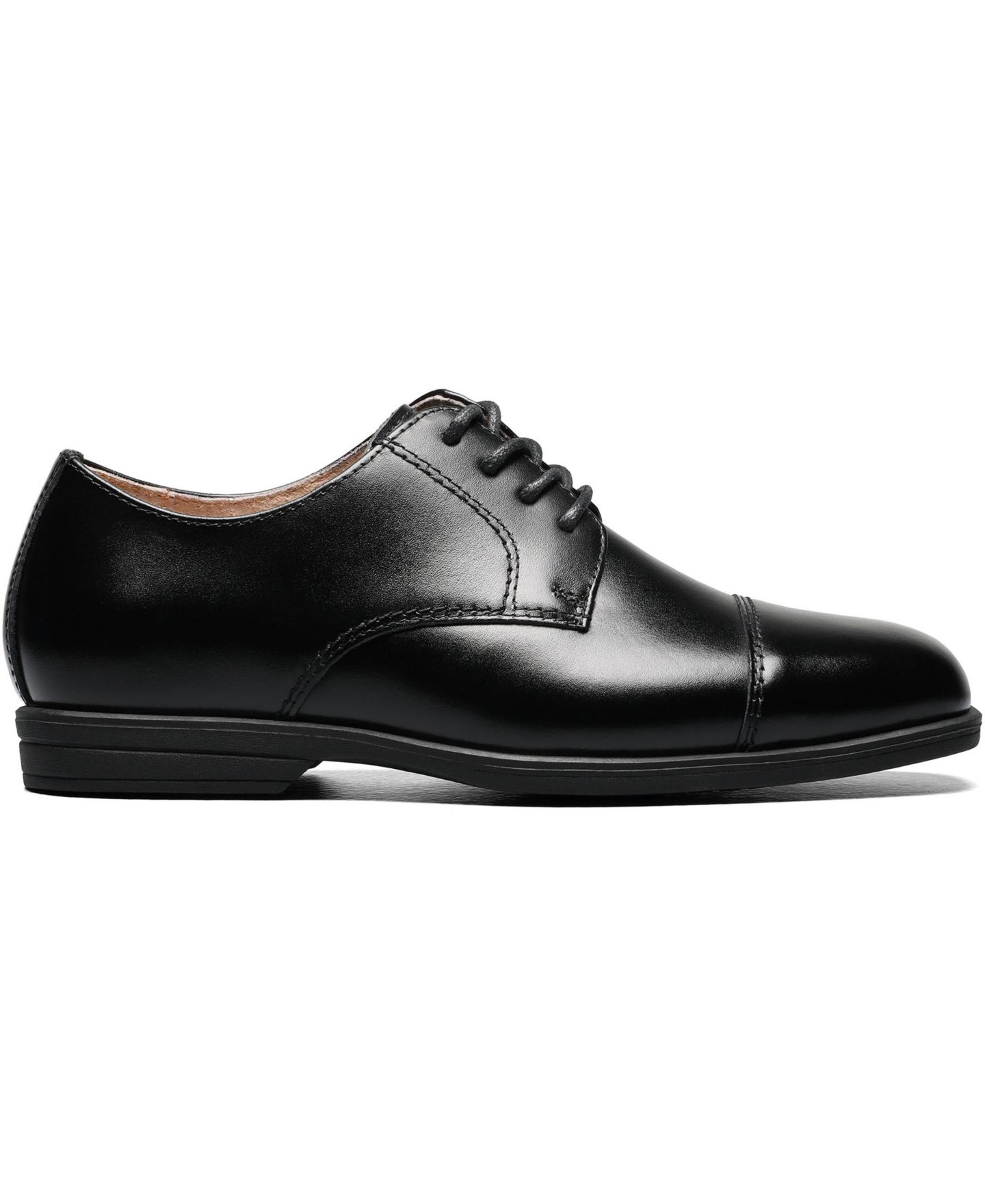 Туфли Florsheim Reveal Cap Toe Jr. Oxford Shoes для мальчиков, цвет: Чёрный — фото 2