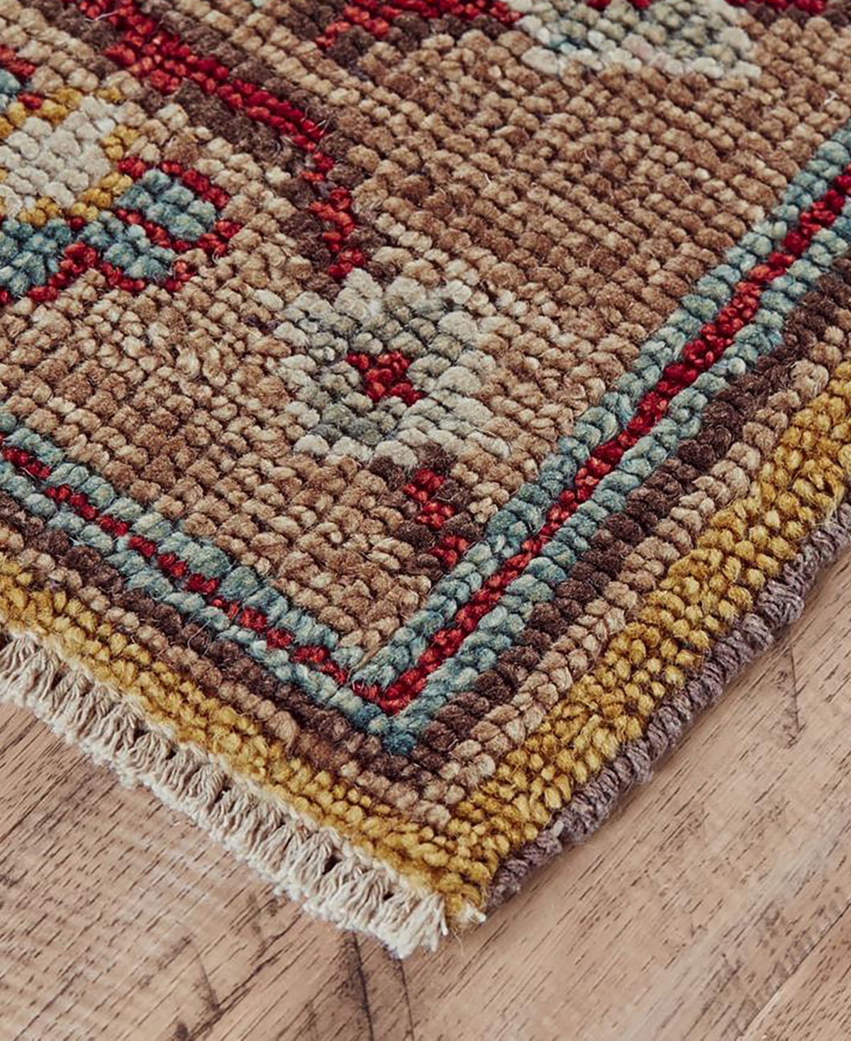 Simply Woven Piraj R6451 2' X 3' Area Rug In Red,blue