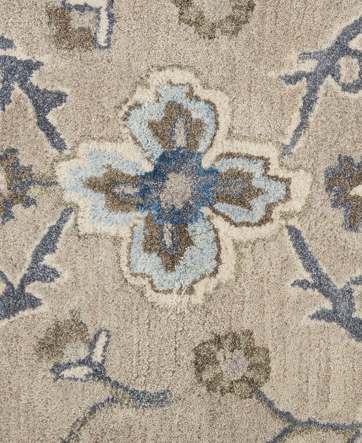 Feizy Rylan R8640 8' X 10' Area Rug In Gray,blue