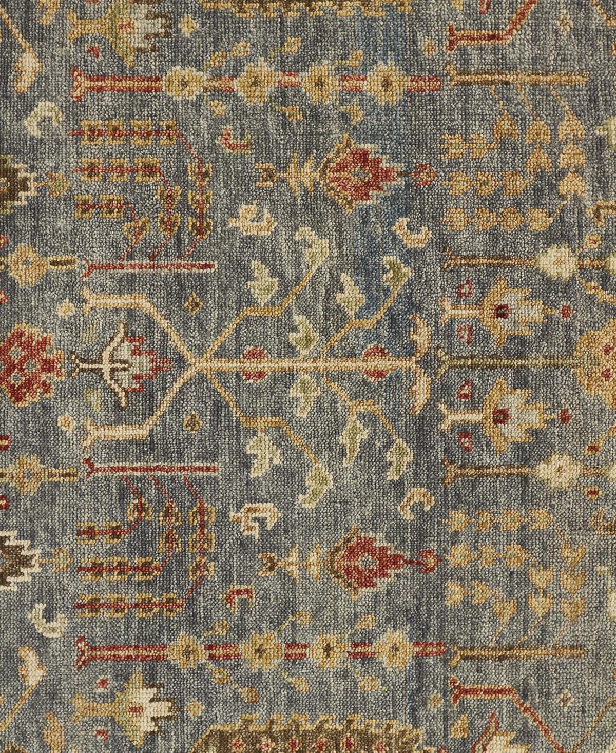 Simply Woven Carrington R6499 3'6" X 5'6" Area Rug In Gray,gold-tone