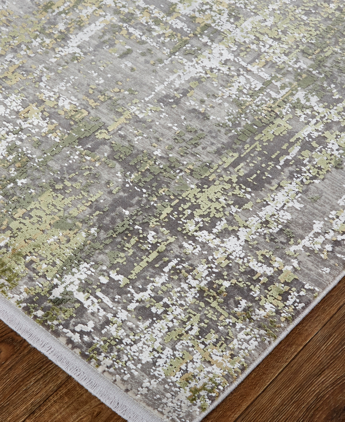 Feizy Cadiz R39FX Area Rug - Gray