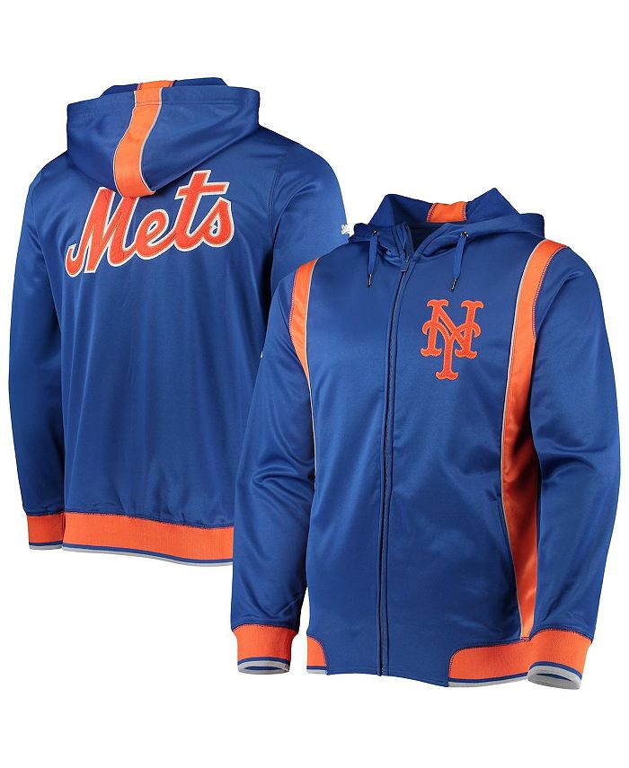 Men's New York Mets Stitches Royal Team Color Full-Button Jersey