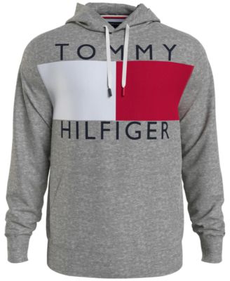 Tommy Hilfiger - Men's Quinn Logo-Print Fleece Hoodie