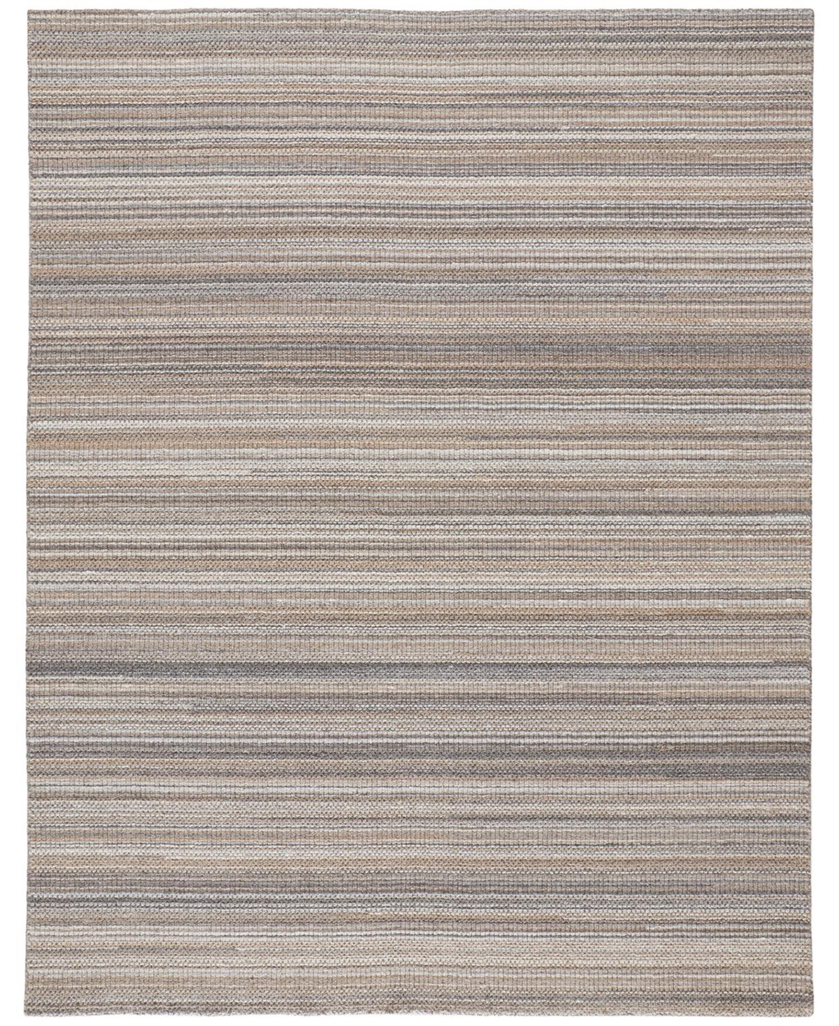 Feizy Pequot PEQ8018 4' x 6' Area Rug - Brown, Gray