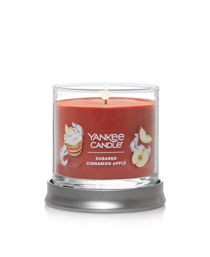 Yankee Candle Signature Small Sugared Cinnamon Apple Tumbler Candle