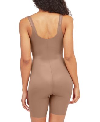 Open-Bust Mid-Thigh Bodysuit 10235R