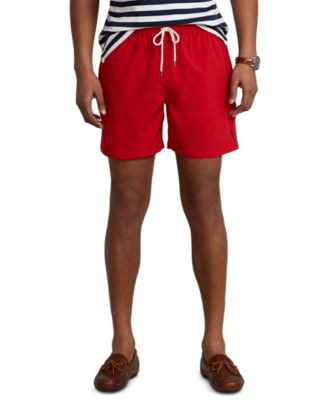 macys mens polo swim trunks