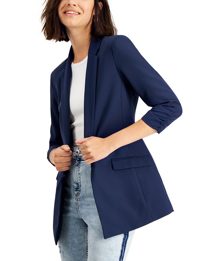 INC International Concepts - 3/4-Sleeve Blazer, Created for Macy's