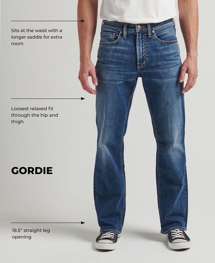 Silver Jeans Co. Men's Dark Indigo Rinse Straight leg jeans & Reviews ...