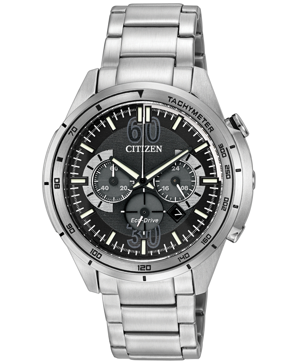 Citizen Mens Chronograph Drive from Citizen Eco Drive Stainless Steel