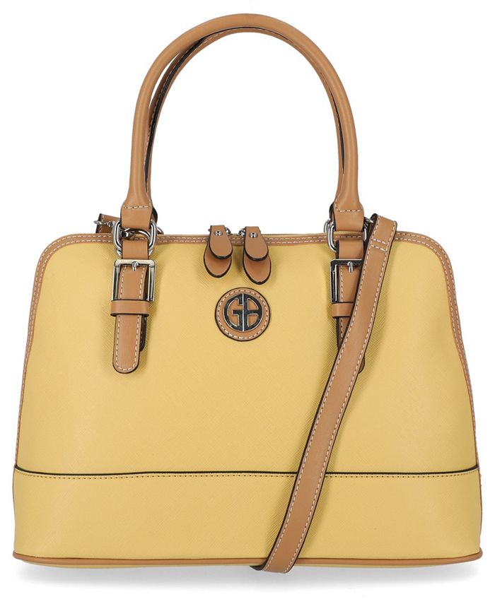 Giani Bernini Saffiano Dome Satchel Created for Macy s Macy s