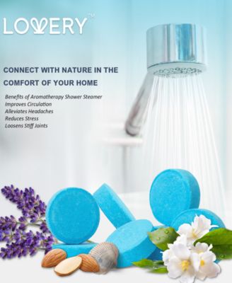 Natural Shower Steamers Body Care Set, Aromatherapy Shower Vapor Tablets, Birthday and Thank You Gifts, 8 Piece