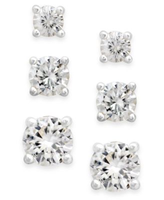 small stud earrings set