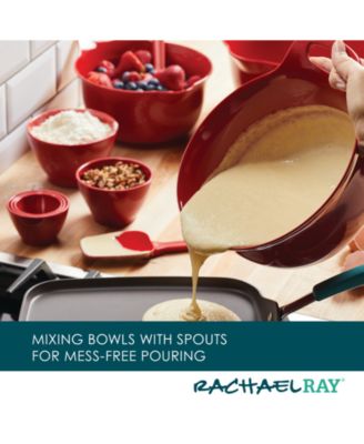 10-Pc. Mix and Measure Mixing Bowl Measuring Cup and Utensil Set