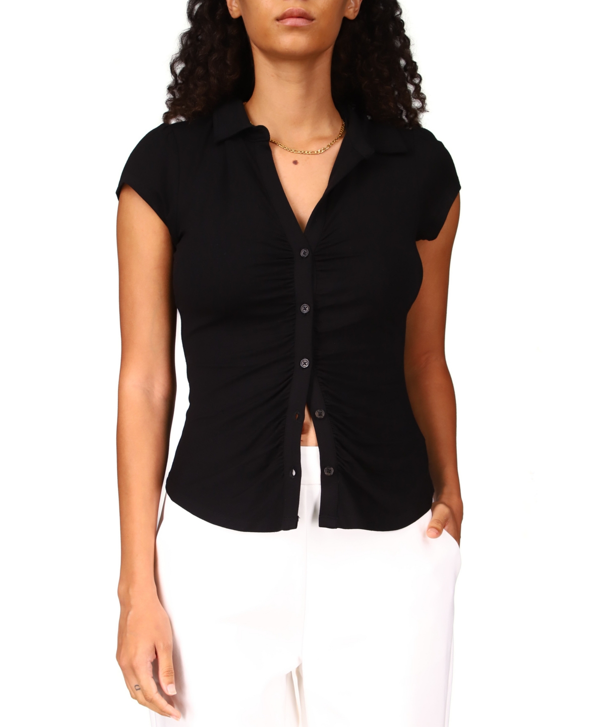 Sanctuary Women's Dream Button-Up Shirt