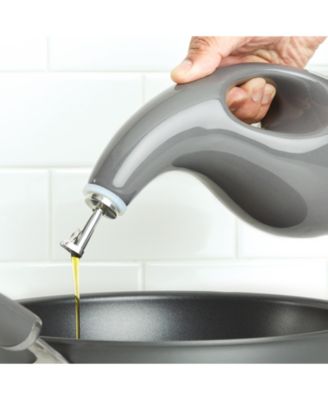 Ceramics EVOO 4-Pc. Dispensing Bottle & Ramekin Dipper Set