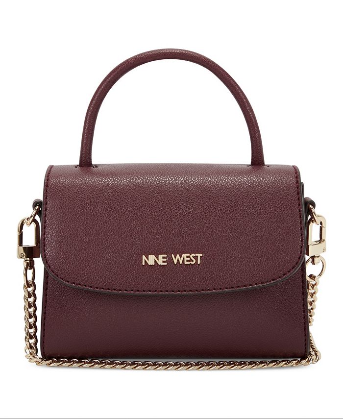 Nine West Handbags Delaine Crossbody Saddle Bag One size, Wide