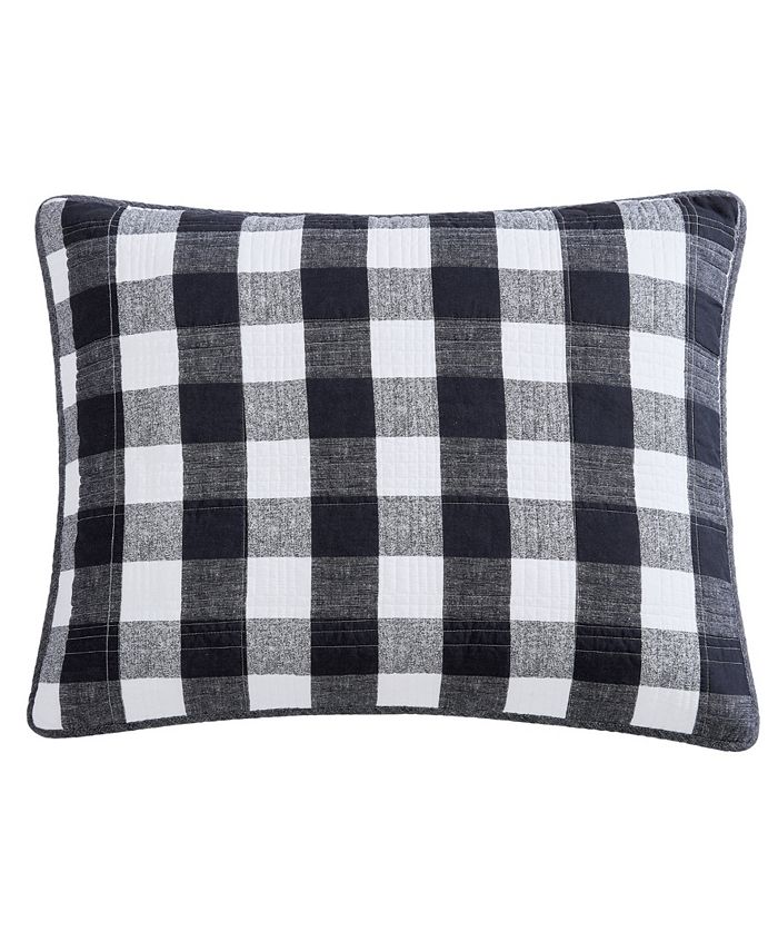 Eddie Bauer CLOSEOUT! Lakehouse 3 Piece Plaid Quilt Set, Full/Queen