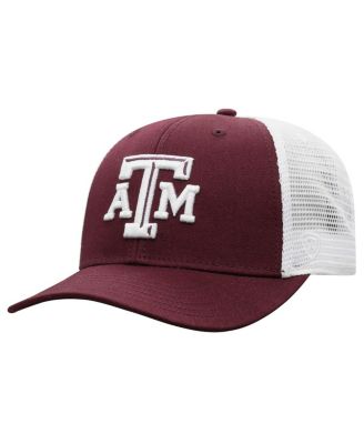 Men's Maroon, White Texas A&M Aggies Trucker Snapback Hat