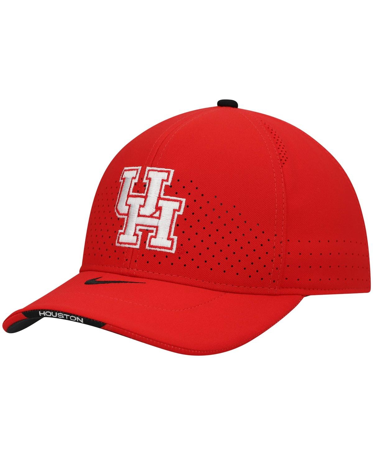 Men's Nike Red Houston Cougars 2021 Sideline Classic99 Swoosh Performance Flex Hat