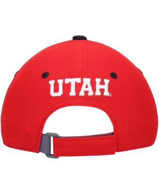 Big Boys Red Utah Utes Blitzing Accent Performance Adjustable Hat