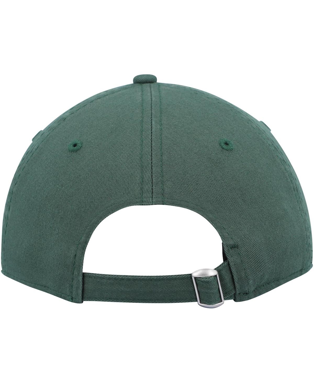 NEW ERA MEN'S NEW ERA HUNTER GREEN MILWAUKEE BUCKS 2021 NBA FINALS CHAMPIONS BLOCK ON THE COURT 9TWENTY ADJU 