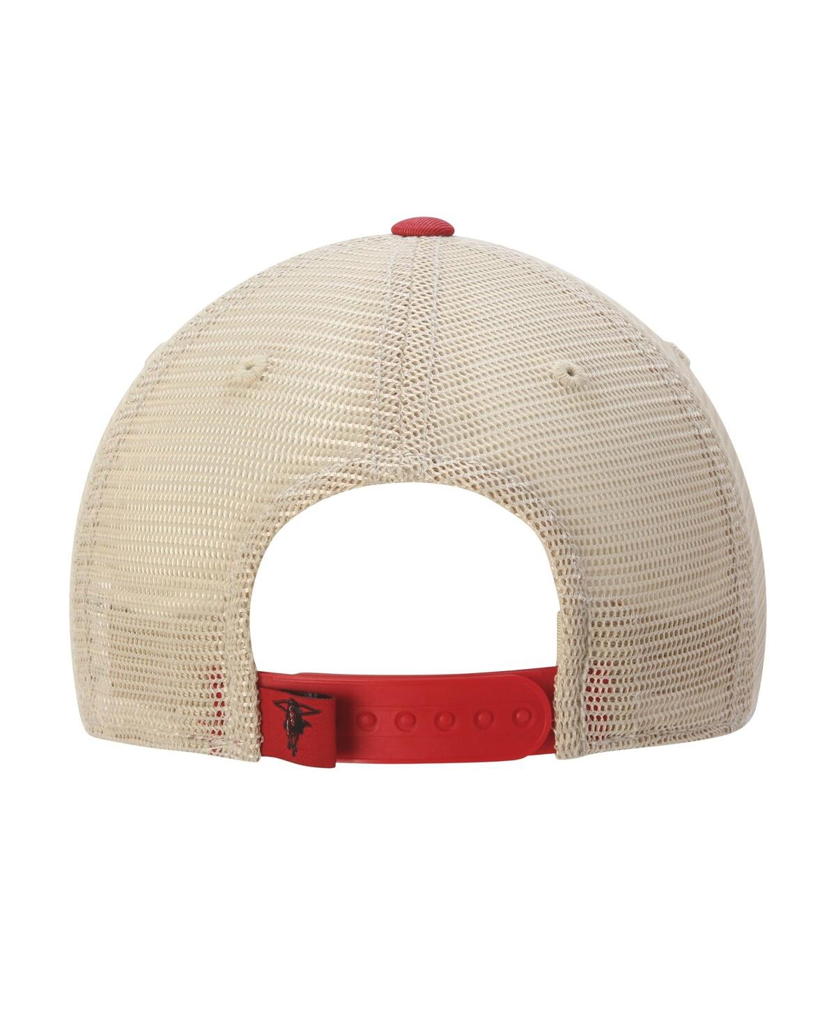 Top Of The World Men's Texas Tech Red Raiders  Offroad Trucker Adjustable Hat In Red