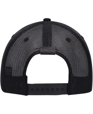 Men's Michigan Blackout State Patch Trucker Snapback Hat