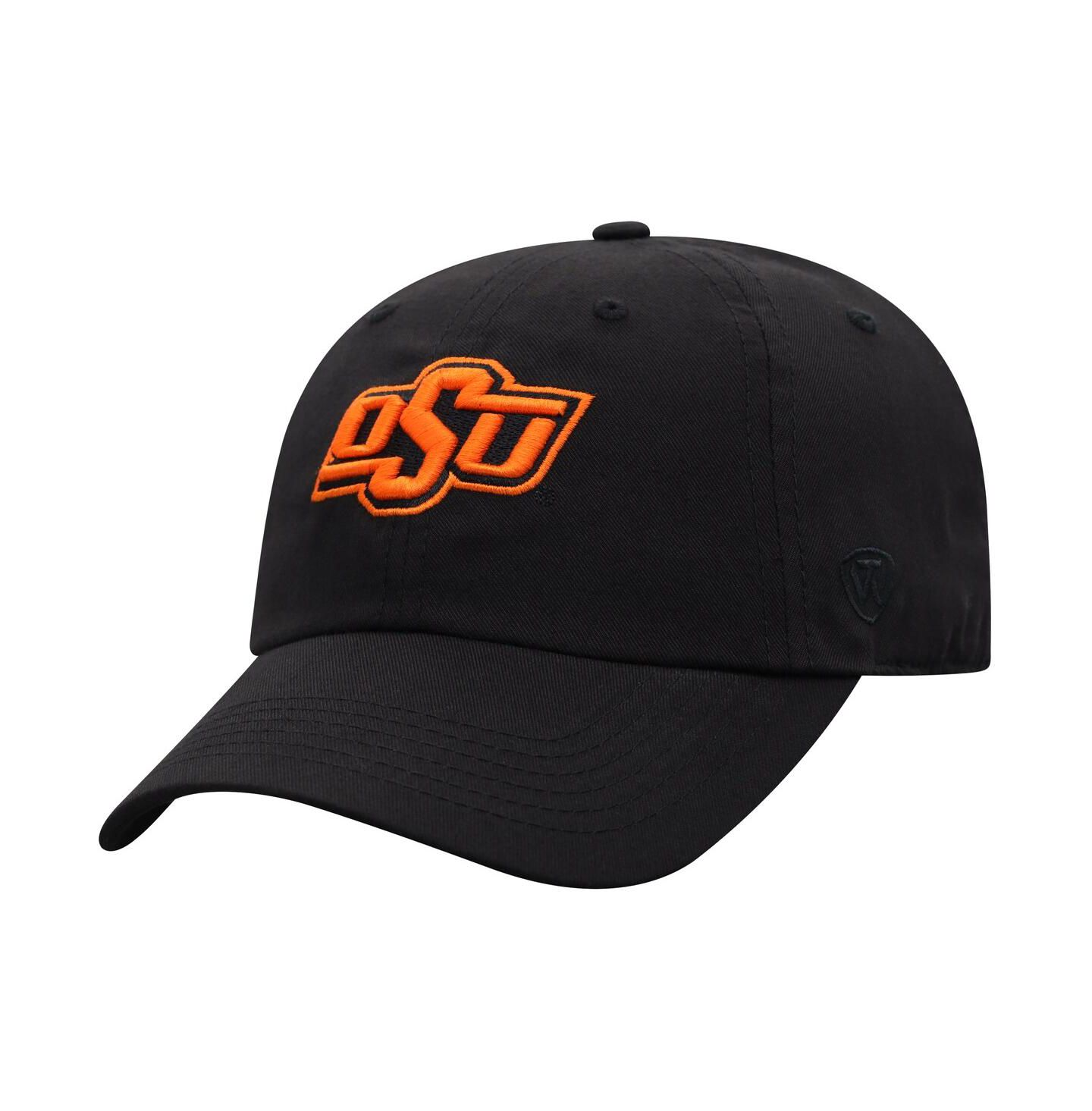 Мужская кепка Top of the World Black Oklahoma State Cowboys Staple Adjustable Hat — фото 2