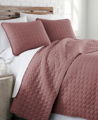Ultra-Soft Lightweight Embroidered 3-Pc. Quilt Set, Twin/Twin XL