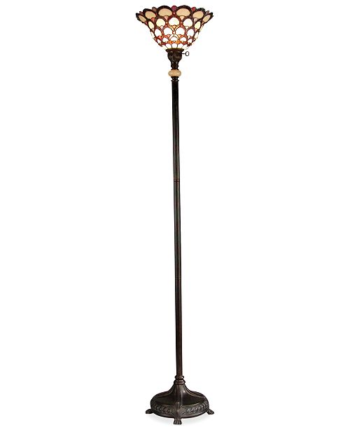 Dale Tiffany Peacock Tiffany Torchiere Floor Lamp Reviews All