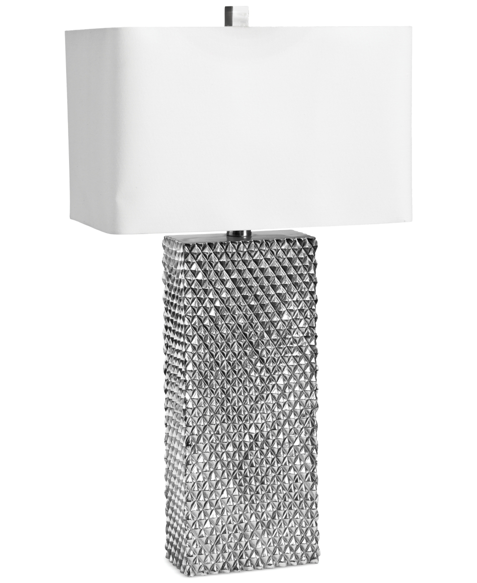 Regina Andrew Platinum Column Table Lamp   Lighting & Lamps   For The