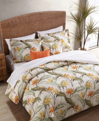 Birds of Paradise 5 Piece Comforter Set, Full/Queen