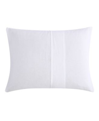 Basketweave Solid 4 Piece Duvet Cover Set, King