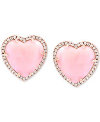 未開封 andmary AM1378 Heart point tops ピンク EFFY® Pink Opal (6-9