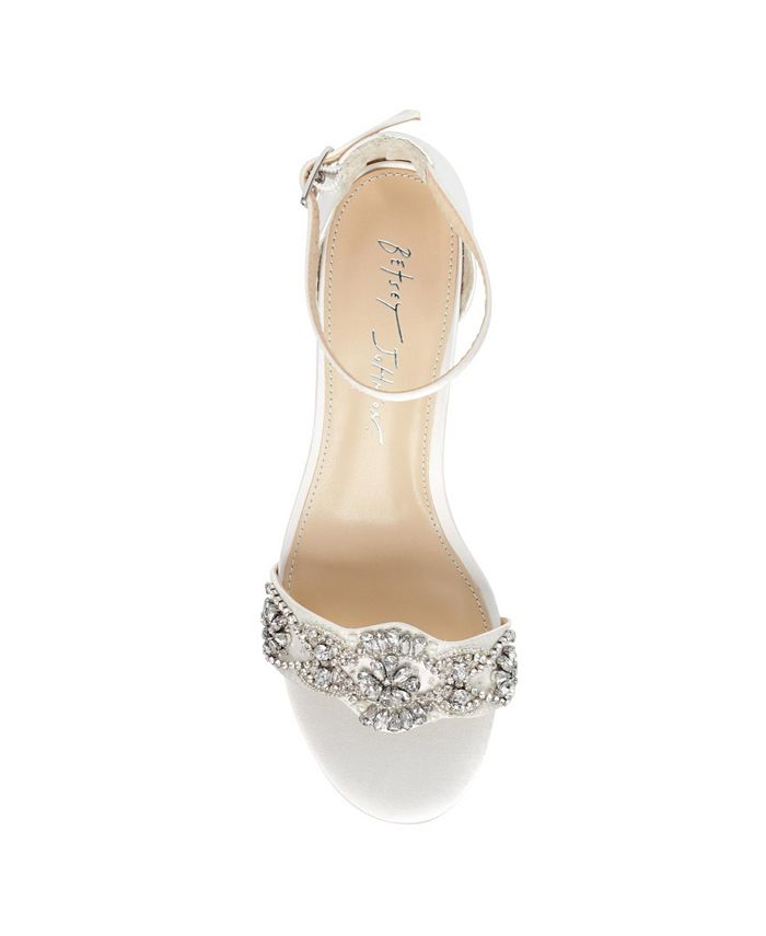 betsey johnson mel block heel