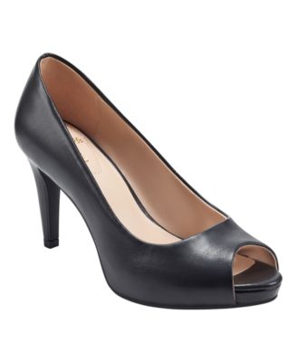 Women's Rainaa Platform Stiletto Peep Toe Pumps
