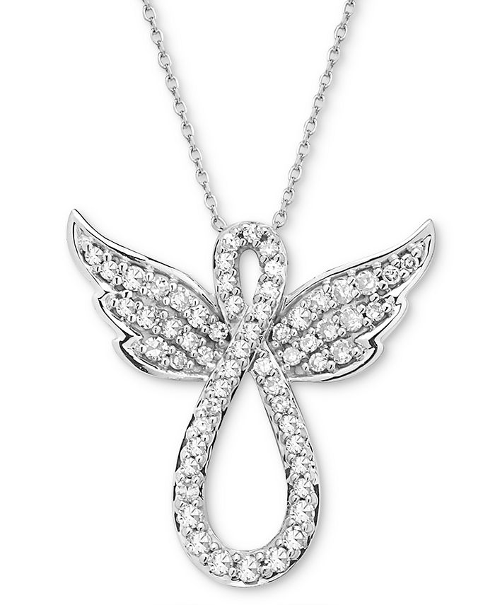 Infinity necklace macys outlet