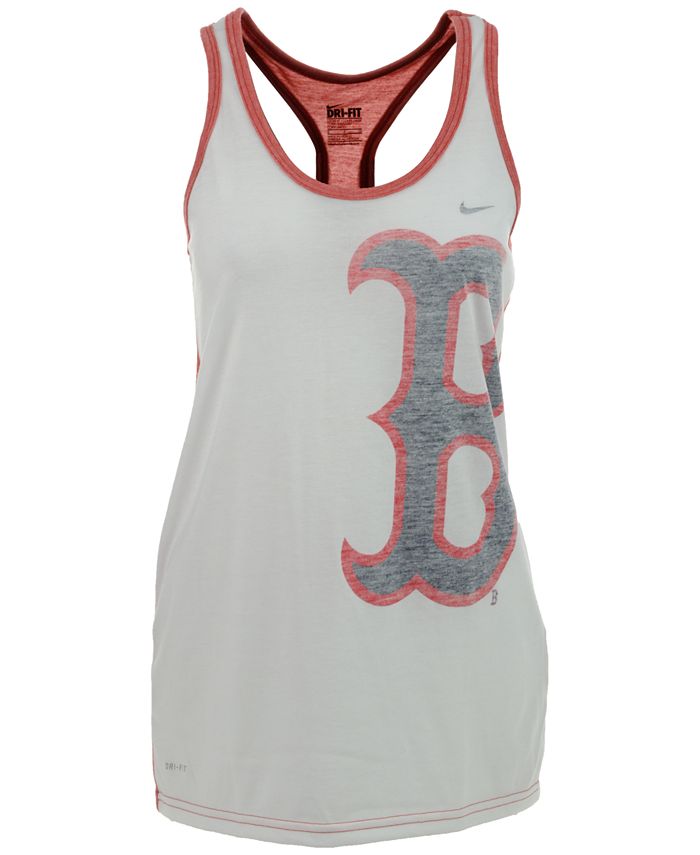 Nike Women's Boston Red Sox Loose Dri-FIT Tank Top - Macy's