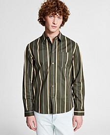 Men's Regular-Fit Stripe Shirt
