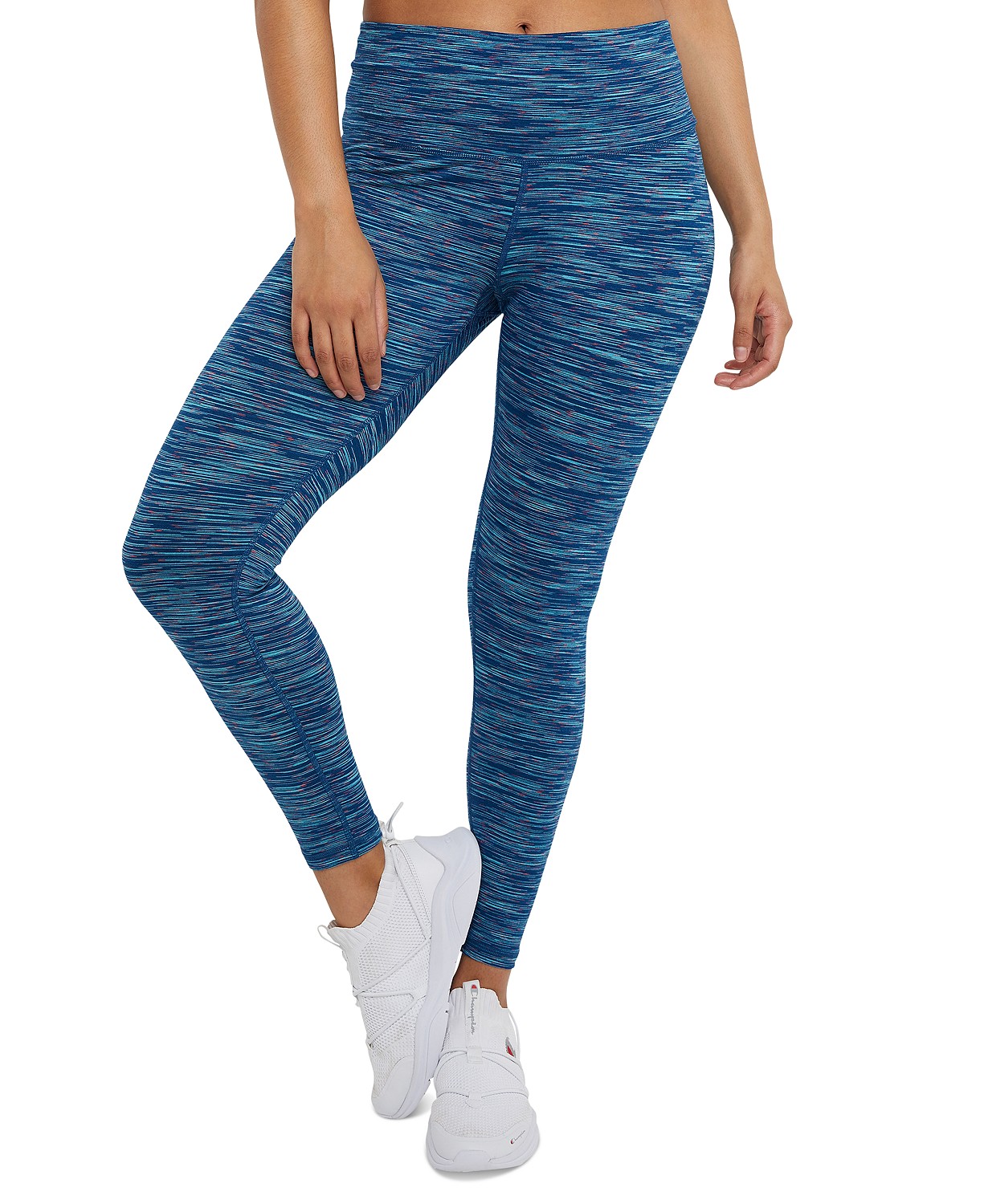 Womens Space-Dyed Soft Touch Eco 7/8 Leggings