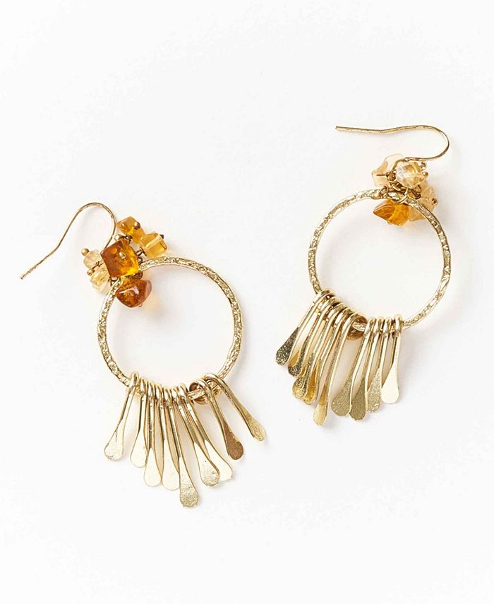 Matr boomie fringe hot sale earrings
