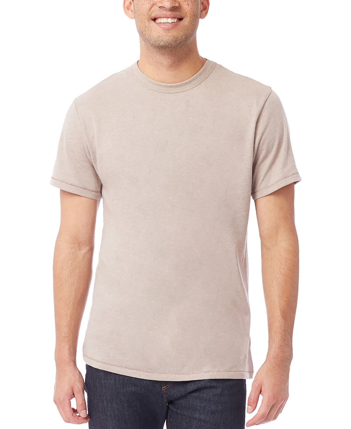 Shop Alternative Apparel Men's The Keeper T-shirt In Vintage-like Stone