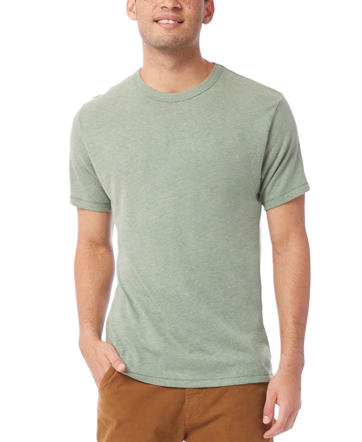 Alternative Apparel Men's The Keeper T-shirt In Vintage-like Pine