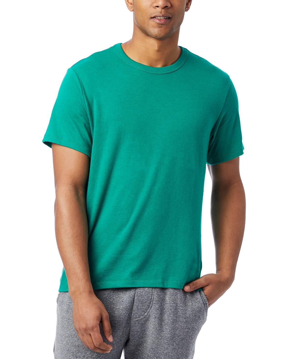 Shop Alternative Apparel Men's The Keeper T-shirt In Green