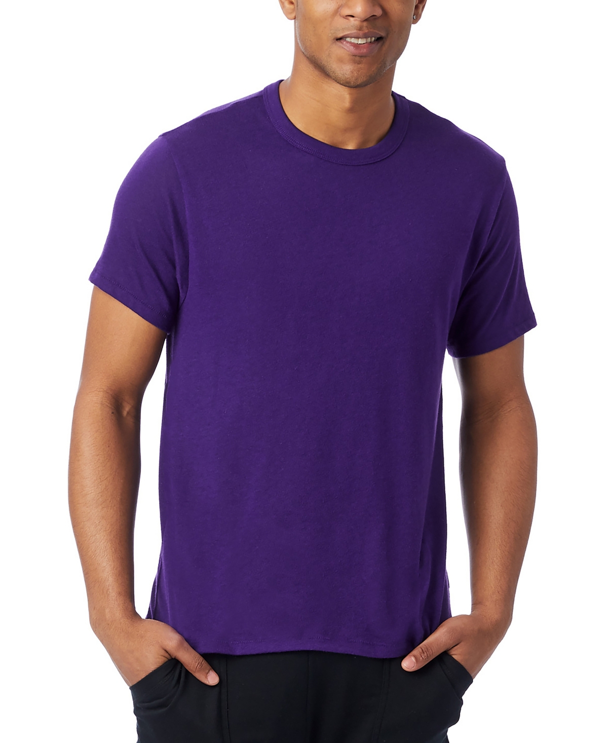 Shop Alternative Apparel Men's The Keeper T-shirt In Deep Violet