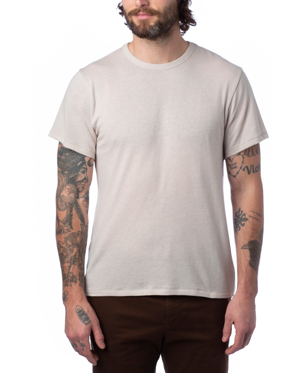 Shop Alternative Apparel Men's The Keeper T-shirt In Vintage-like Oat