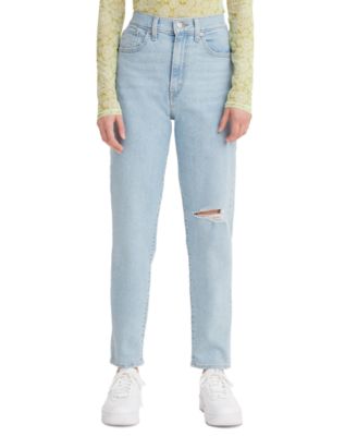 levi's distressed mom jeans