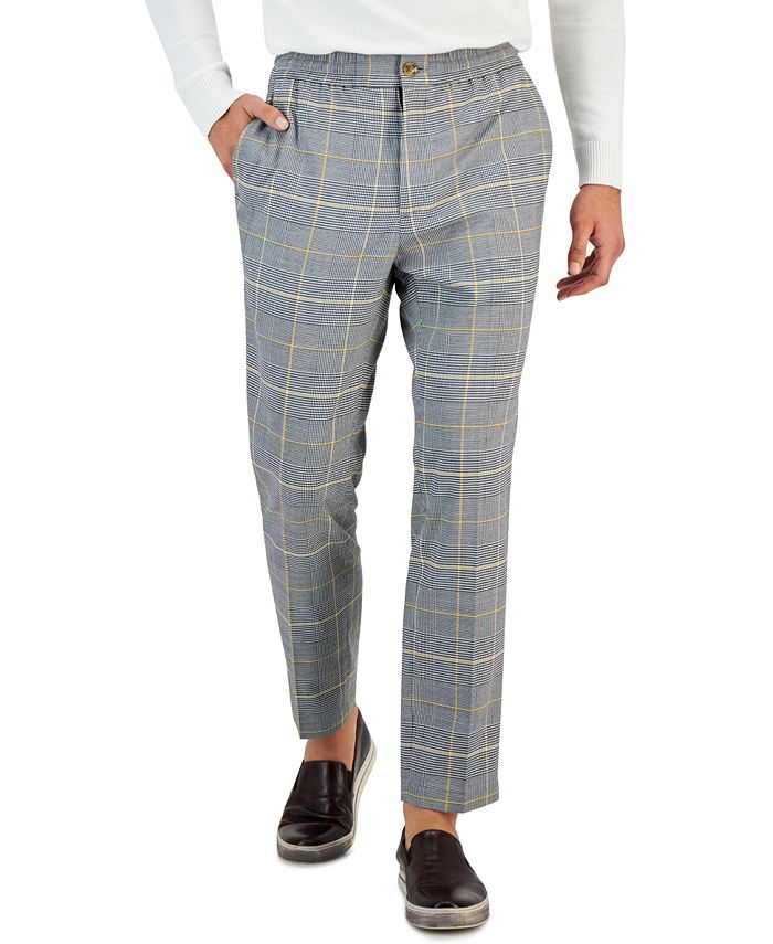Club Room Men's Plaid Pants, Created for Macy's & Reviews - Pants - Men -  Macy's